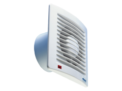 ELICENT E-Style 120 Aksiyal Ultra İnce Fan 165m³/h (plastik klapeli, timerlı)