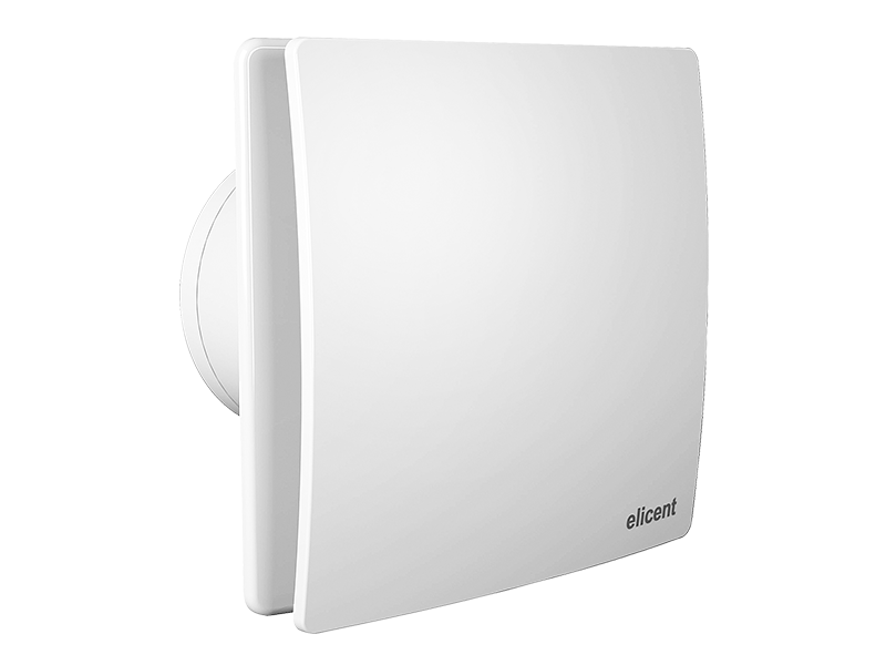 Elicent Elegance 100 (90 m³/h) Aksiyal Fan (plastik klapeli, timerlı)