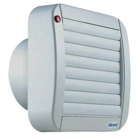 Elicent Eco Line 100 (90 m³/h) Aksiyal Fan (Otomatik panjurlu)