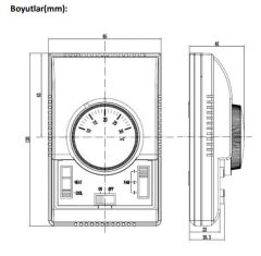 Smallart Manuel Fancoil Termostatı