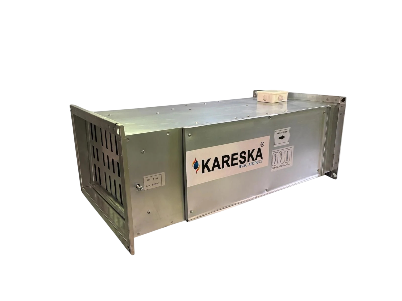 Kareska Filtreli Sığınak Cihazı (500m³/h)