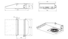 BVN ARMO-JR 50 (3375/6750m³/h) Radyal Jet Fan F300/2H