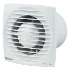 Blauberg Bravo 125 Banyo Fanı İnce Ön Panel (192m³/h)