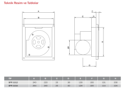 BVN BPR 1012 (120m³/h) Plastik Radyal Banyo&Tuvalet Aspiratörü Standart