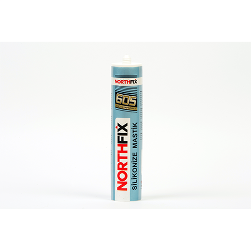 Northfix 605 Silikonize Gri Mastik