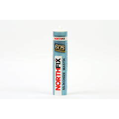 Northfix 605 Silikonize Gri Mastik
