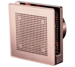 Vortice Punto Evo Gold ME 100/4'' LL (65/95m³/h) Giallo - Pink Gold Zaman Saatli Mini Aksiyel Fan