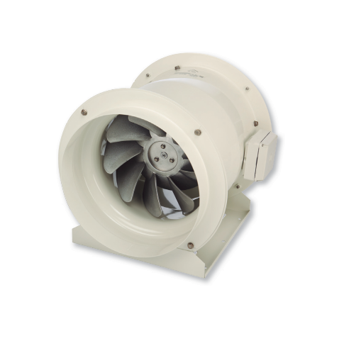 S&P TD 6000/400 (5100m³/h) Metal Yuvarlak Karma Akışlı Kanal Tipi Fan