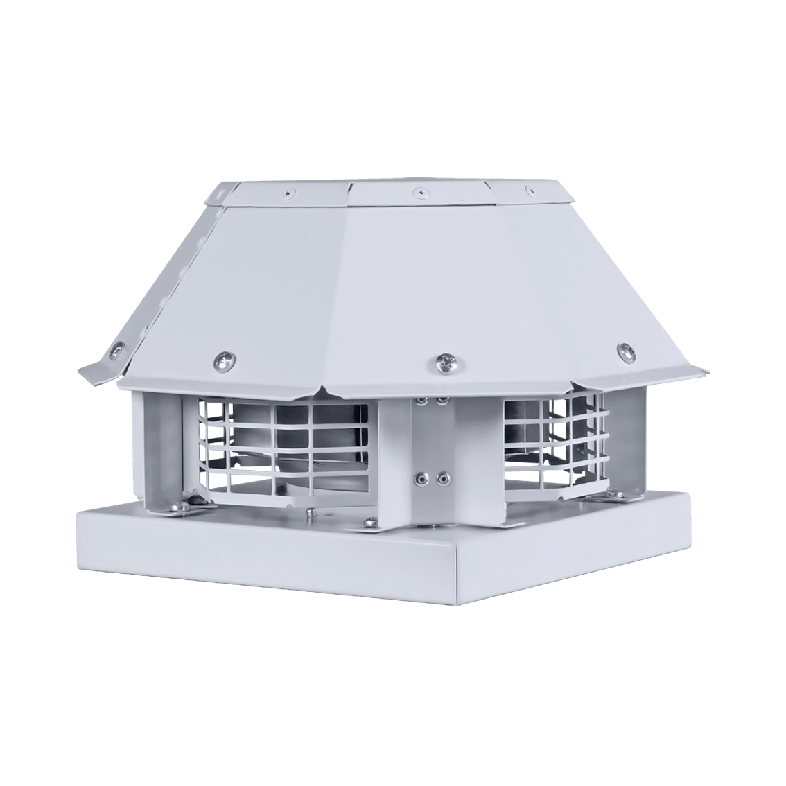 Kayıtes CRAD 560 (9300m³/h) Çatı Tipi Yatay Atışlı Radyal Fan