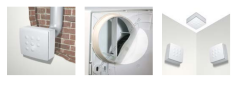 Vortice Vort Quadro Micro 100 (65/90m³/h) Duvar Tipi Radyal Fan