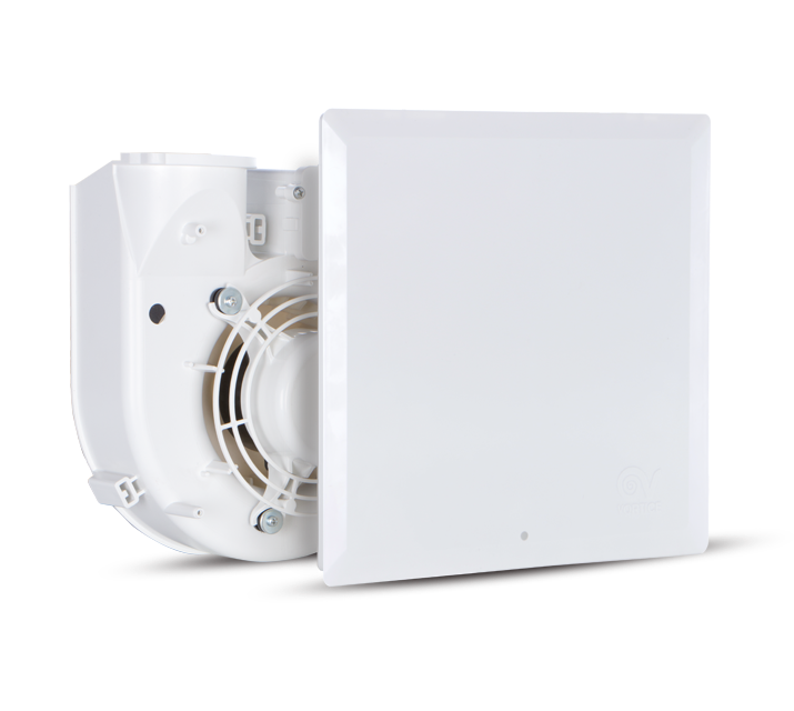 Vortice Vort Quadro Evo QE 60/35 LL TP HCS   [60-35m³/h] Timer Plus Nem Sensörlü Çift Hızlı Radyal Fan