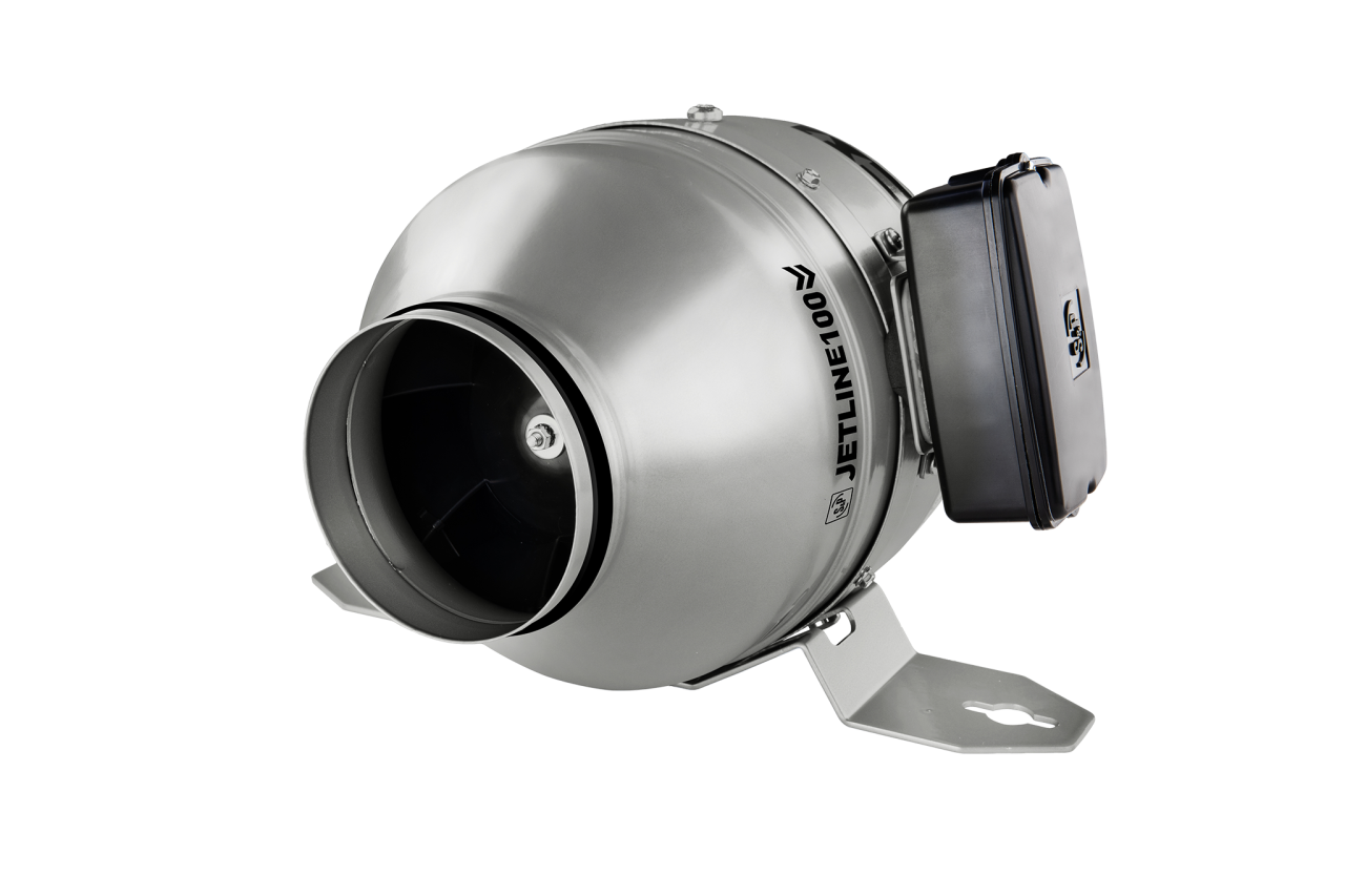 S&P Jetline 200 Yuvarlak Kanal Tipi Fan (960m³/h)