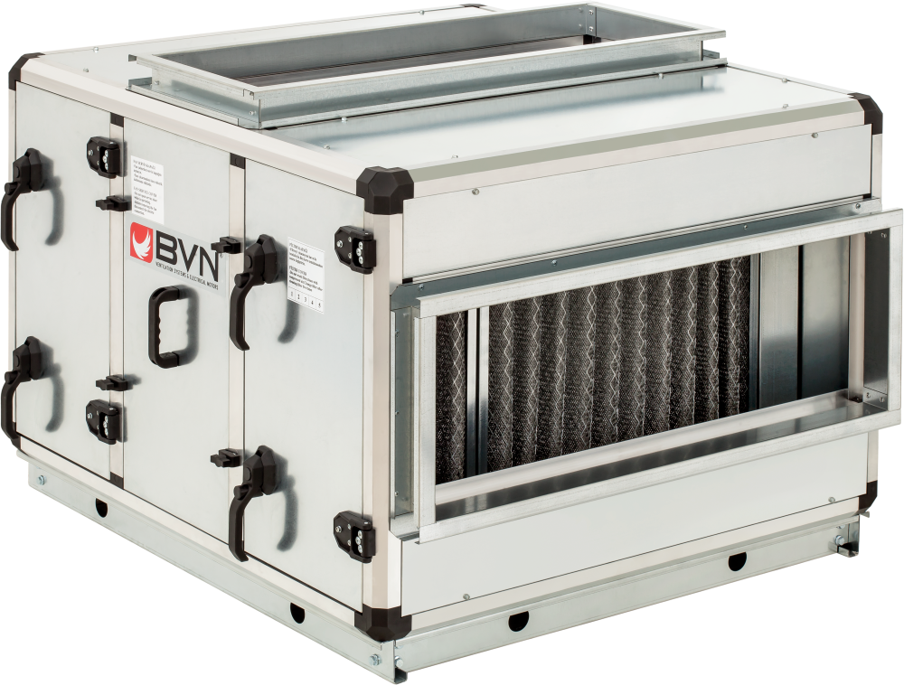 BVN BHV-P 500-3/4 [11000m³/h] Metal Yağ Tutucu Filtreli Hücreli Aspiratör 200PA