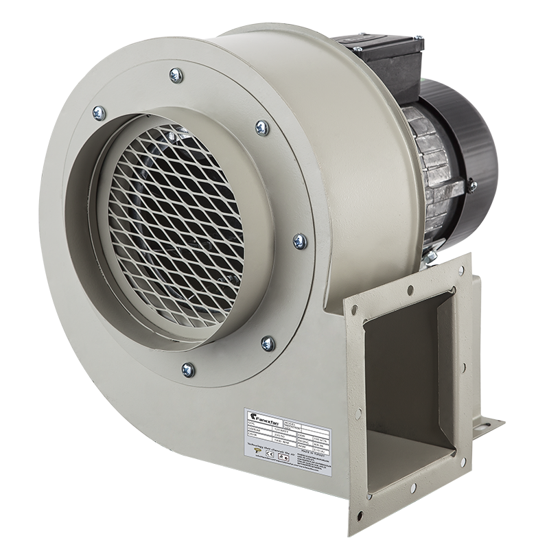 Fanex PSEK 180-80 M – 230V Seyrek Kanatlı Tek Emişli Salyangoz Radyal Fan (1750 m³/h)