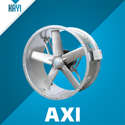 Kayıtes AXI 1000-8-40 (62250m³/h) Basınçlandırma Fanı