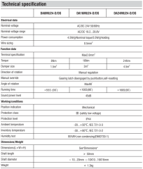 Hava Damper Motoru - 8Nm On/Off Actuator 24V