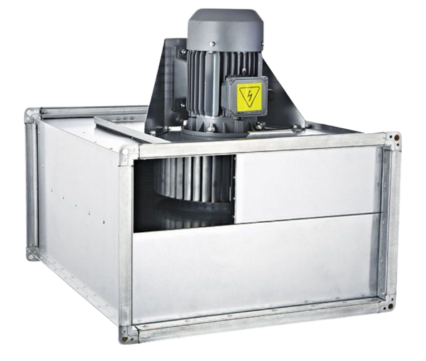 BVN BSKF-R 355-4 T [8000m³/h] Öne Eğimli Dikdörtgen Kanal Fanları