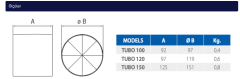 Elicent Tubo 150 (320 m³/h) Aksiyal Kanal İçi Fan