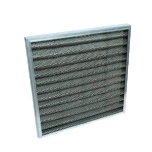 287*582*48mm Metal Yağ Tutucu Filtre