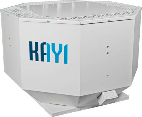Kayıtes CAXIDIK 800-5-35 (26940m3/h) Çatı Tipi Dik Atışlı Aksiyel Fan