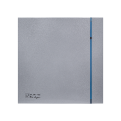 S&P Silent-100 CZ Silver Design Sessiz Banyo Aspiratörü [85m³/h]