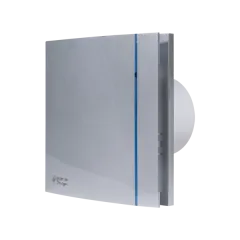 S&P Silent-200 CRZ Silver Design - 3C (175m³/h) Sessiz Banyo Aspiratörü Timerlı
