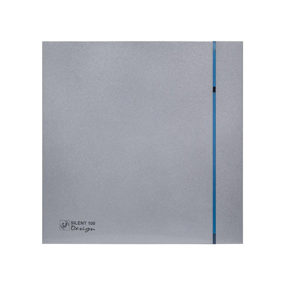 S&P Silent-300 CZ Silver Design - 3C Sessiz Banyo Aspiratörü [250m³/h]