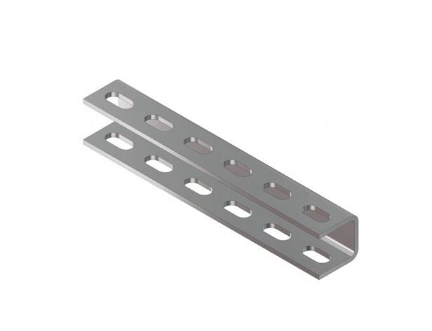 30*30 2MM U Perfore Profil 2mt