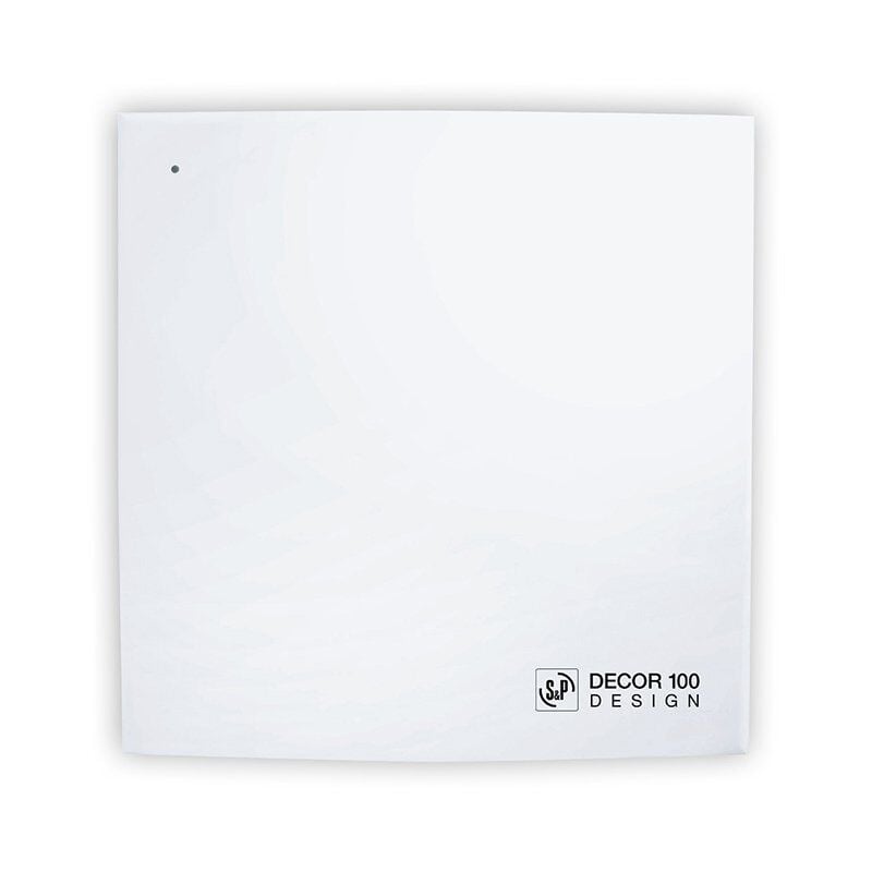S&P Decor-200 CR Design Banyo Aspiratörü [163m³/h]