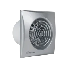 S&P Silent 100 CZ Silver (95m³/h) Sessiz Banyo Aspiratörü