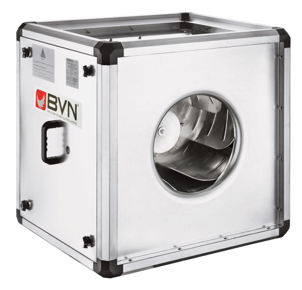 BVN BKEF-R 450T (5400m³/h) Mutfak Egzoz Fanı Geri Eğimli 380V
