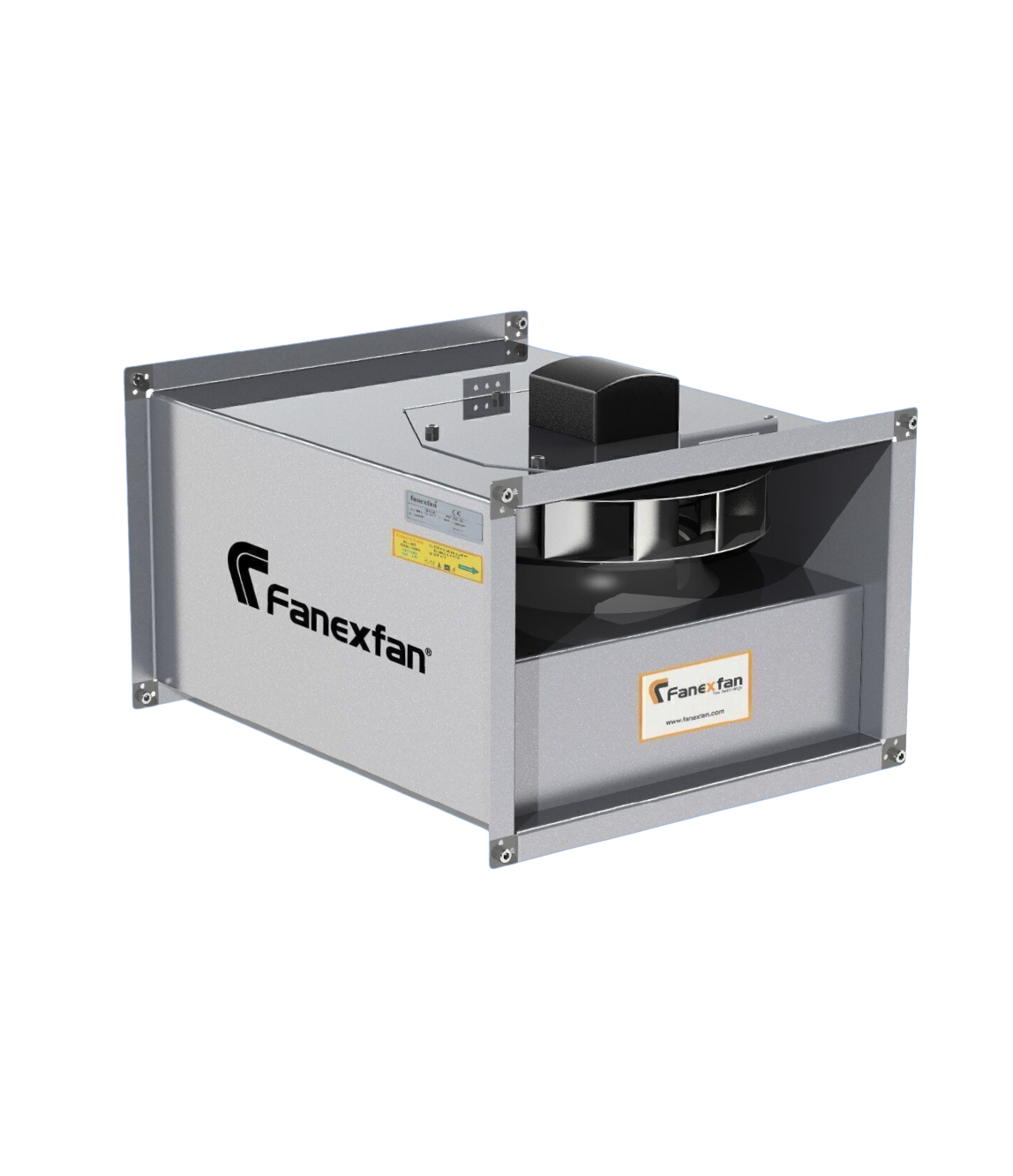 Fanex FDKF 40-20A (1000m³/h) Dikdörtgen Kanal Tipi Fan