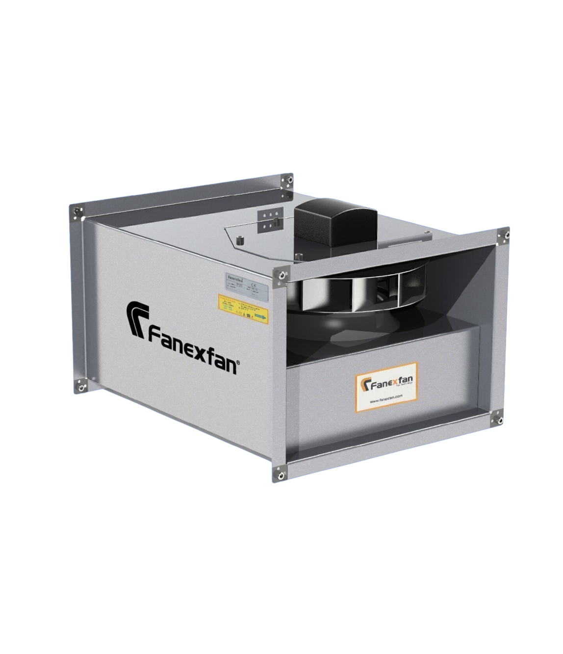 Fanex FDKF 40-20A (1000m³/h) Dikdörtgen Kanal Tipi Fan