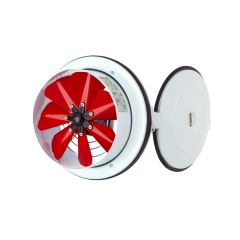 Fanex PKA-160 KA (350m³/h) Aksiyel Kapaklı Duvar/Pencere Aspiratörü