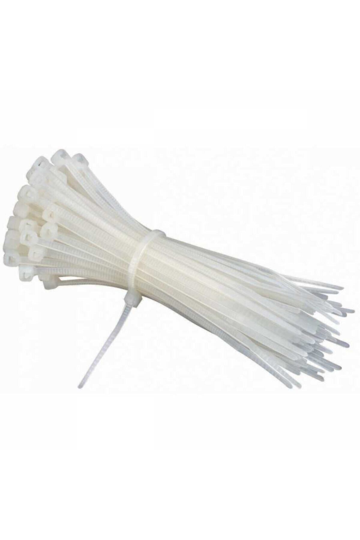 7,6X550 mm Plastik Kelepçe(100 Adet)-(Ø102mm-Ø160mm)