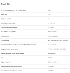 Hilti TE 70-AVR Kırıcı Seti