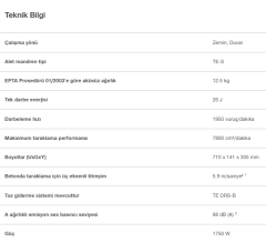 Hilti TE 1000-AVR Kırıcı