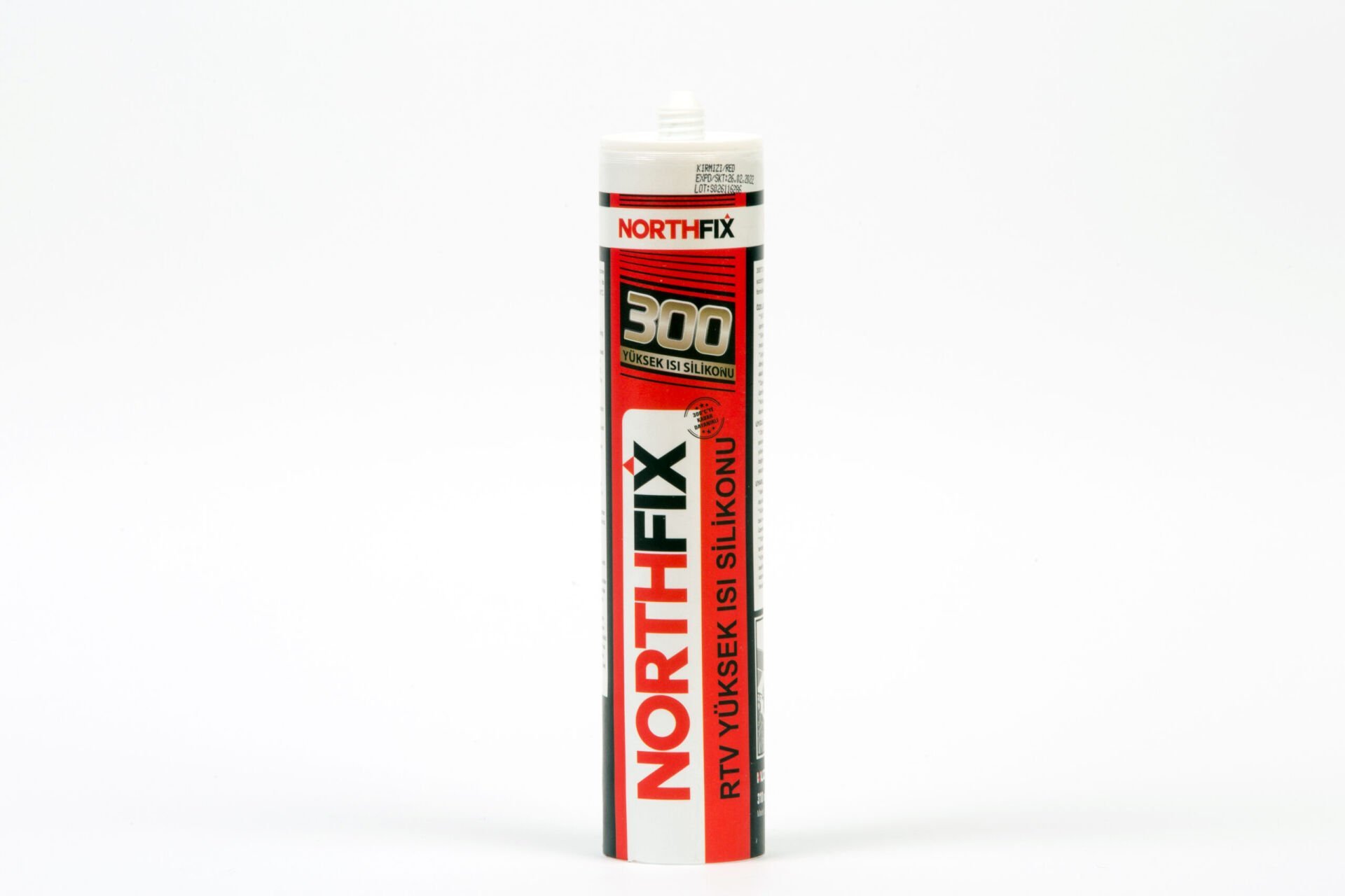 Northfix 300 Kırmızı Yüksek Isı Silikonu