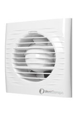 Venteurope Easy 125 (183m³/h) Plastik Banyo&Tuvalet Aspiratörü Banyo Fanı
