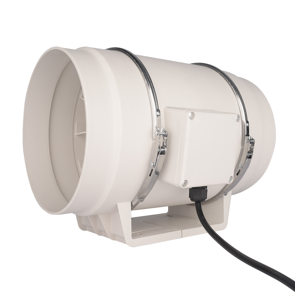 Longwell LWDA-250(10'')S-PBN-002S [1854m³/h]Plastik Karma Akışlı Kanal Fanı