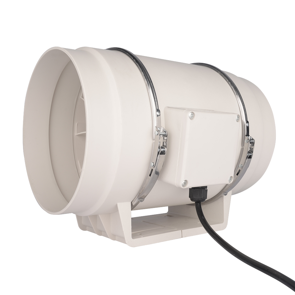 Longwell LWDA-250(10'')S-PBN-002S [1854m³/h]Plastik Karma Akışlı Kanal Fanı