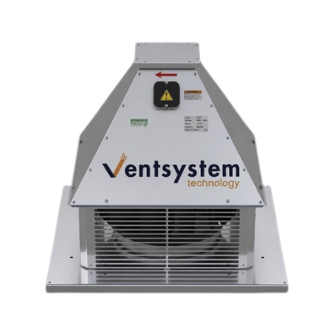 VST-ÇTA-Y 355 (2279m³/h) Yatay Atışlı Radyal Çatı Fanı