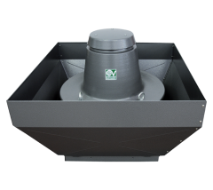 Vortice TRT 180 ED-V 6P* [16500m³/h] Dikey Atışlı Radyal Çatı Tipi Fan 400°C 2H