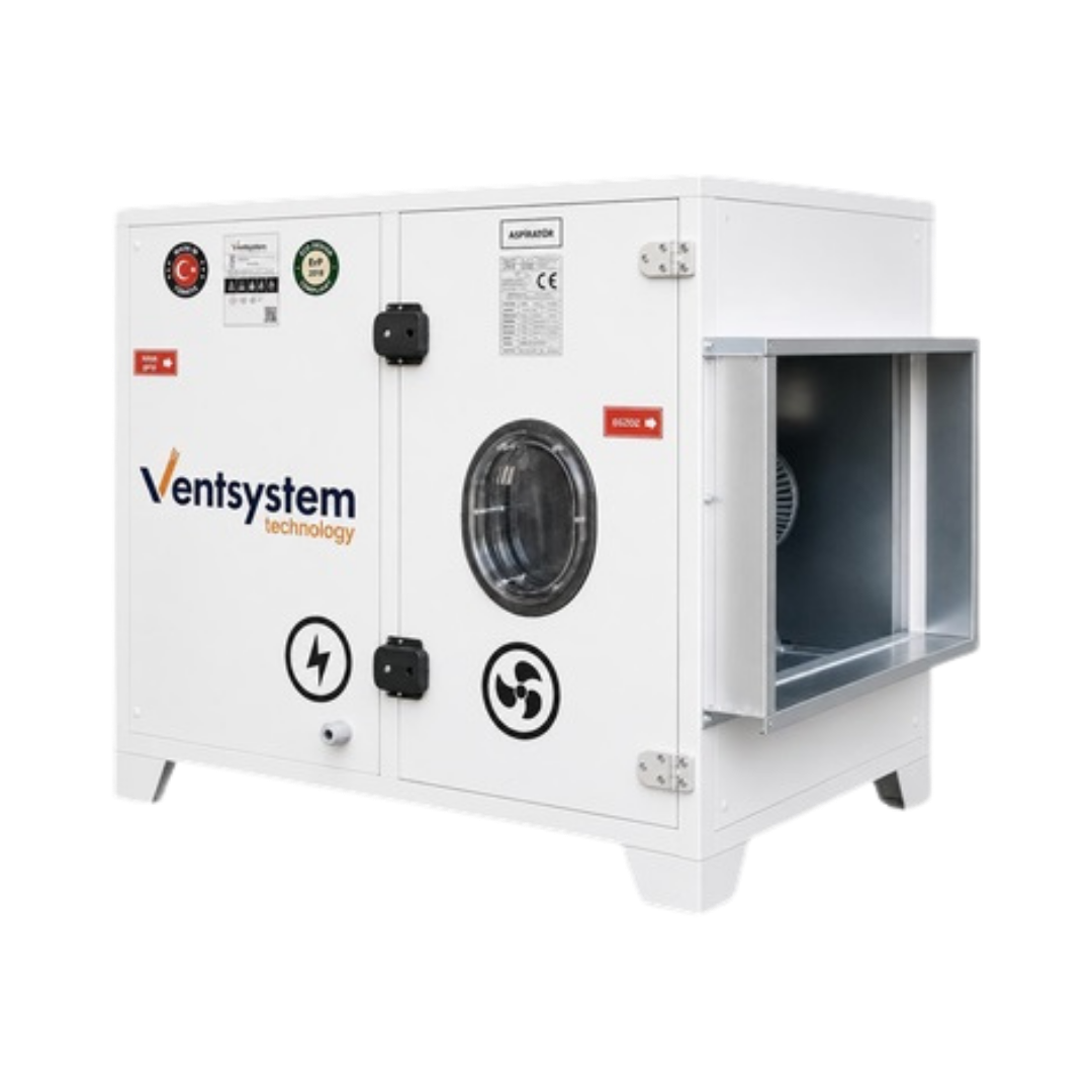 VST-HA-M 800-01 (42200m³/h) Metal Filtreli Hücreli Aspiratör Geriye Eğimli