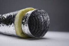 İzoleli Alüminyum Ø356mm Flexible Hava Kanalı (10mt)
