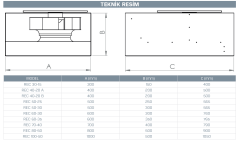 Kayıtes REC 40-20A (950m³/h) Dikdörtgen Kanal Fanı